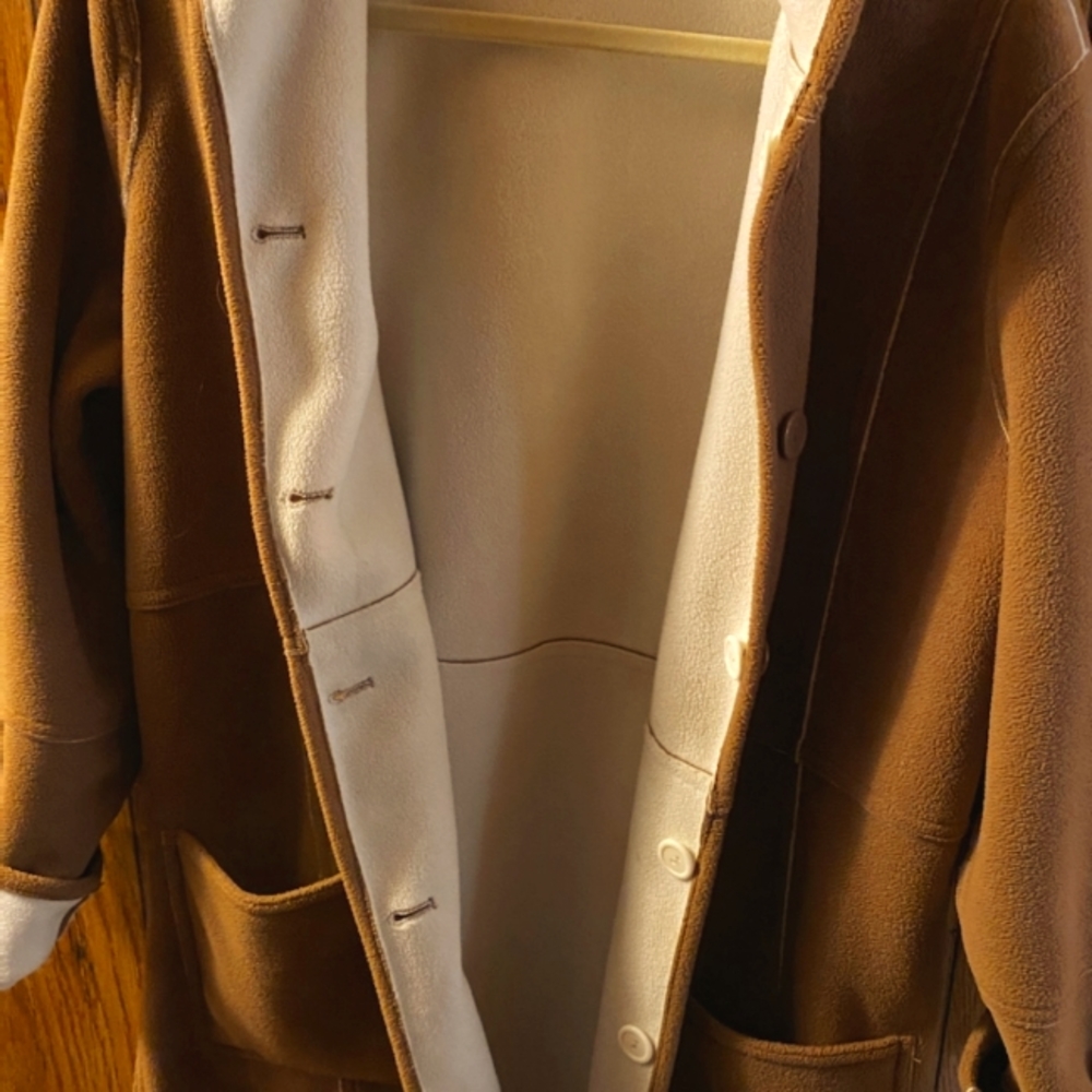 Susan Graver reversible coat